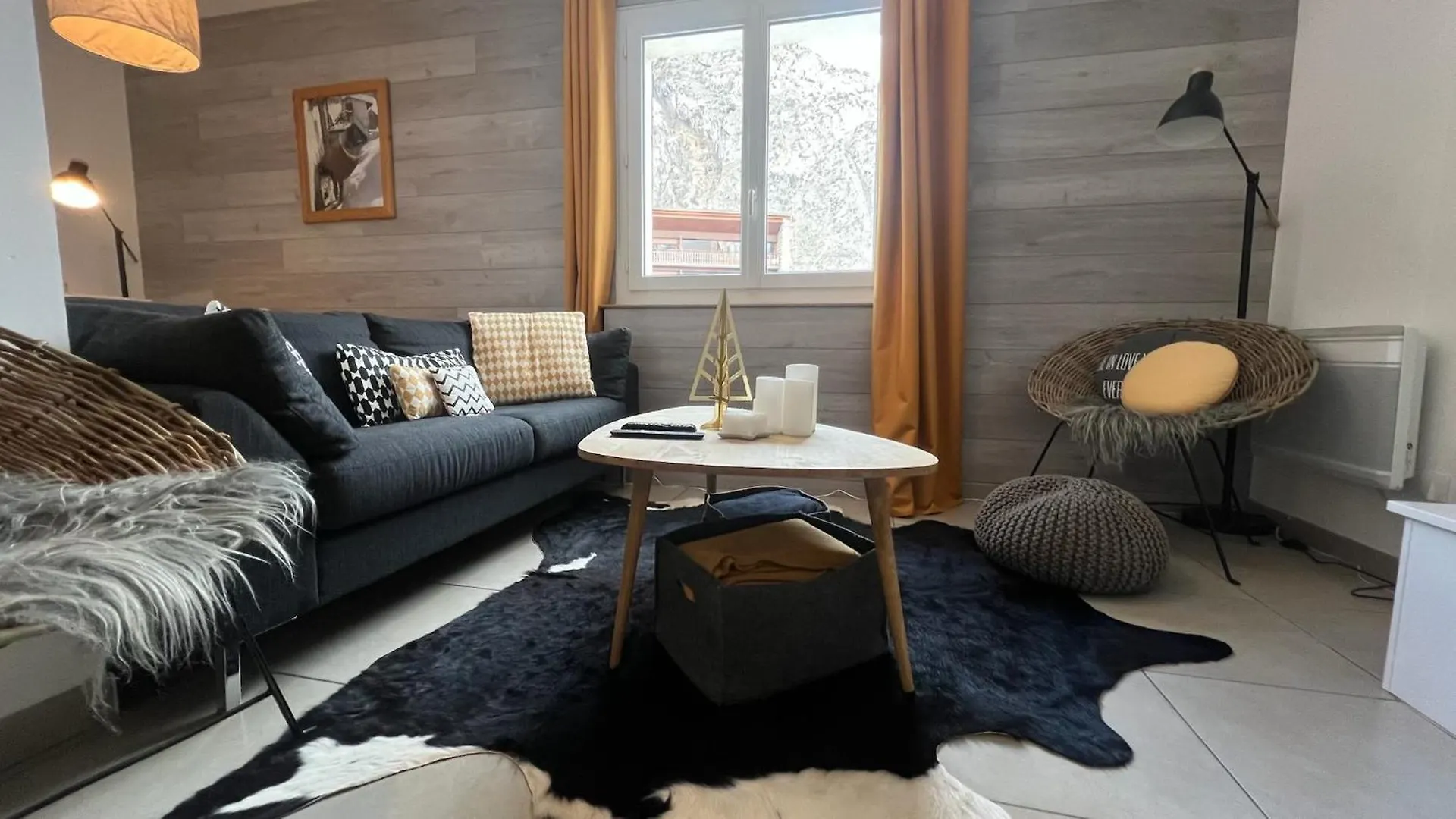 Jaune Genepi - 4 Personnes - 49M2 Et 17M2 Terrasse Valloire Apartment